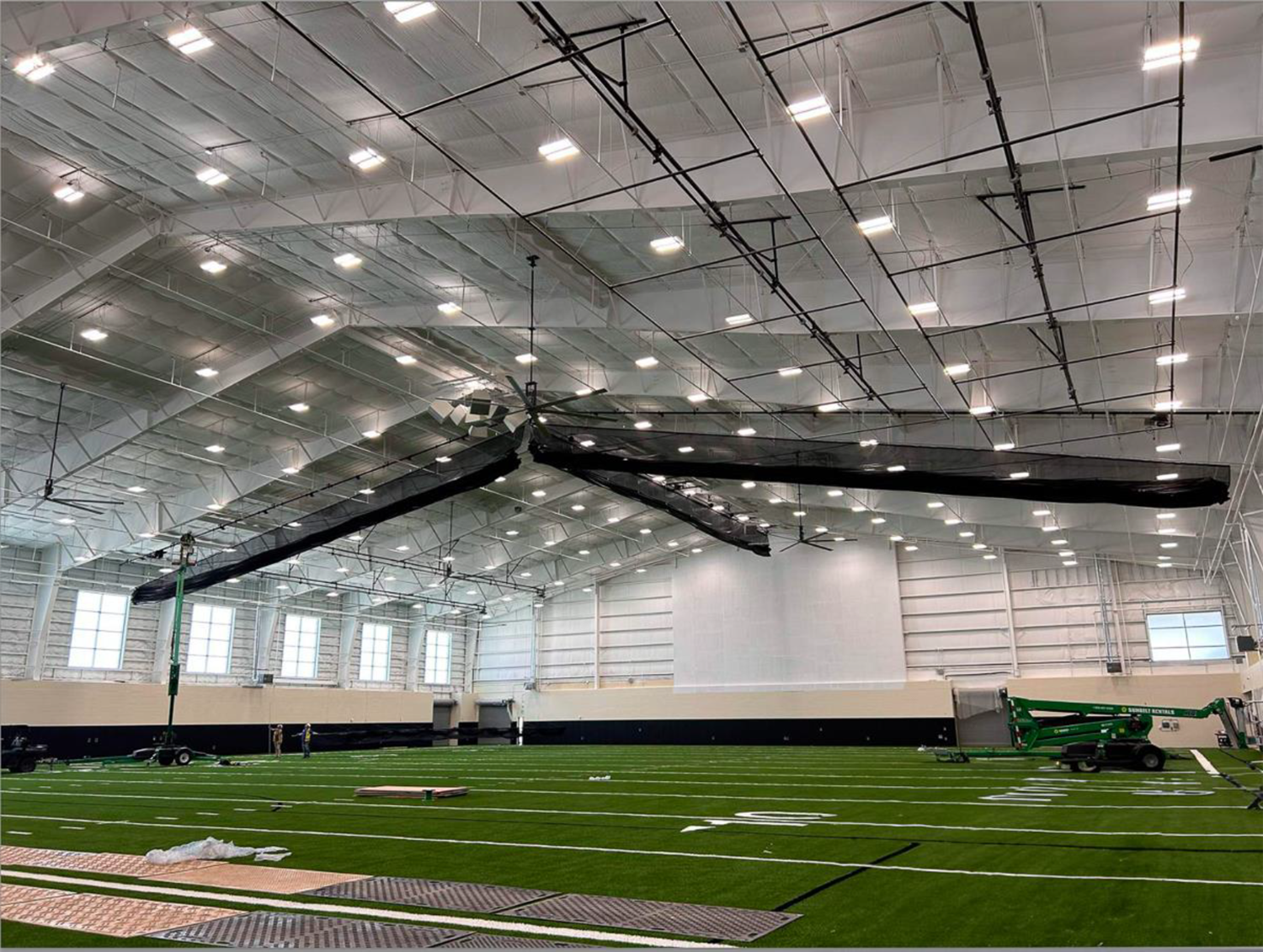  practice field at Eagle Mountain High School
